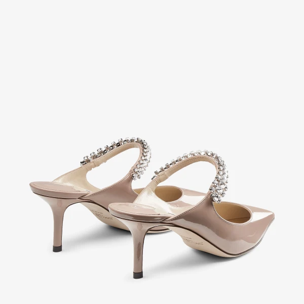 Ballet Pink Jimmy Choo Bing 65 Mules, view 5 | Mules