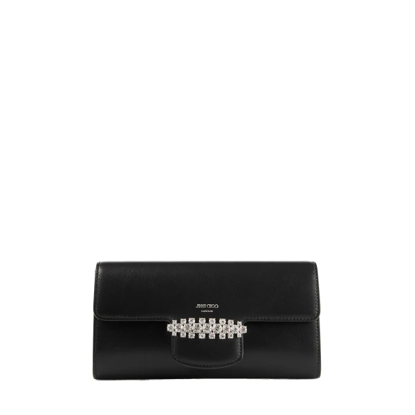 Black Jimmy Choo Bing Wallet Chain | Mini Bags