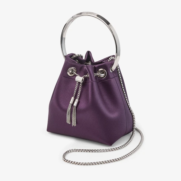 Winter Bloom and Silver Jimmy Choo Bon Bon Bracelet, view 3 | Bucket Bags