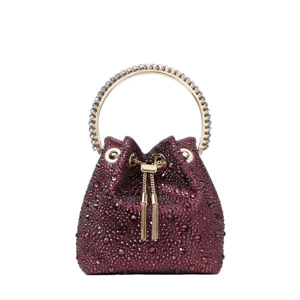 Red Jimmy Choo Bon Bon Bucket Bag | Bucket Bags
