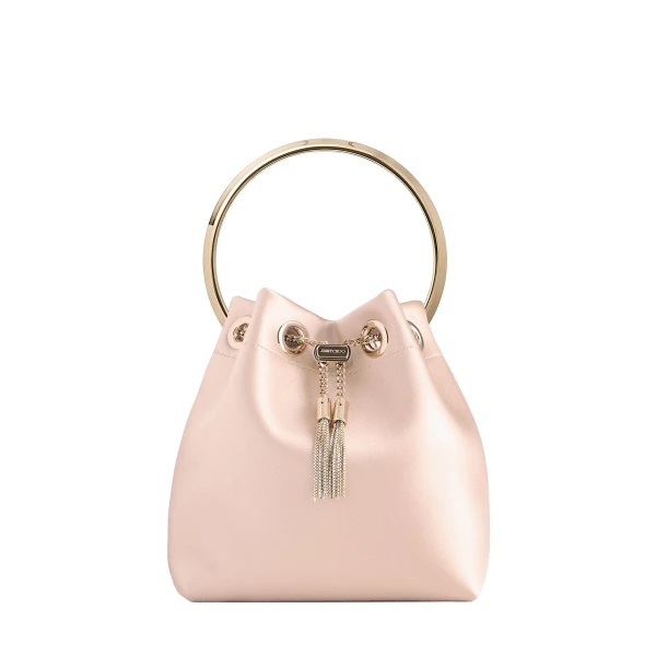 Pink Jimmy Choo Bon Bon Bucket Bag | Bucket Bags
