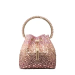Pink Jimmy Choo Bon Bon Bucket Bag | Bucket Bags