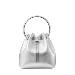 Metallic Jimmy Choo Bon Bon Bucket Bag | Bucket Bags