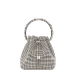 Metallic Jimmy Choo Bon Bon Bucket Bag | Bucket Bags