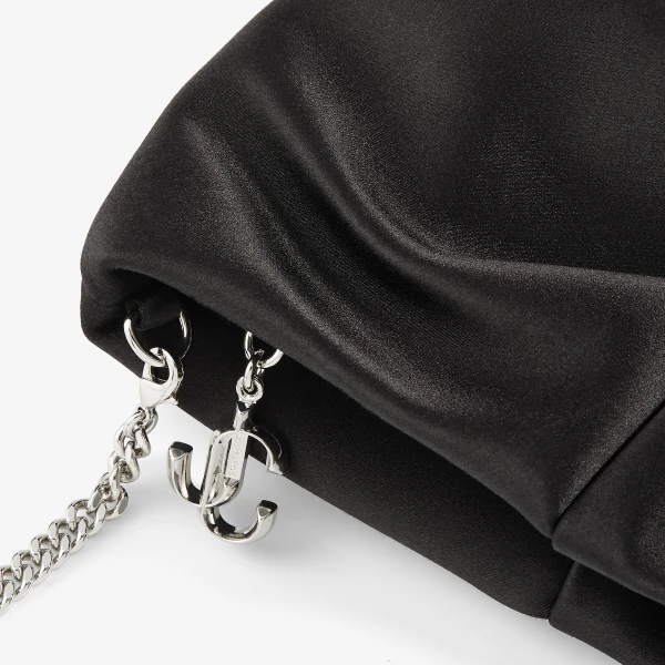 Black Jimmy Choo Bonny Clutch, view 5 | Clutch Bags