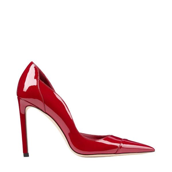 Red Jimmy Choo Brigitte 100 Pumps | Heels