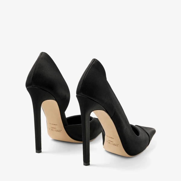 Black Jimmy Choo Brigitte 120 Pumps, view 5 | Heels