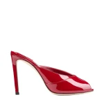 Red Jimmy Choo Brigitte Mule 100 | Mules