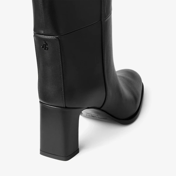 Black Jimmy Choo Caly Knee Boot 65, view 4 | Boots