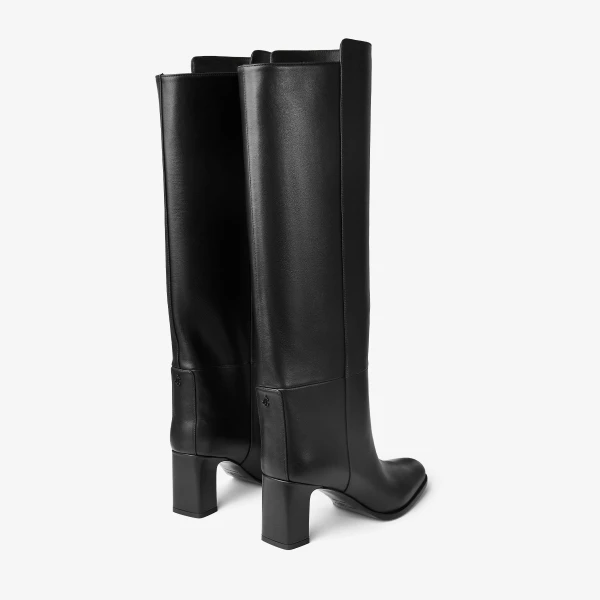 Black Jimmy Choo Caly Knee Boot 65, view 5 | Boots