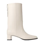 Ivory Jimmy Choo Caly Mid 45 Ankle Boots | Boots