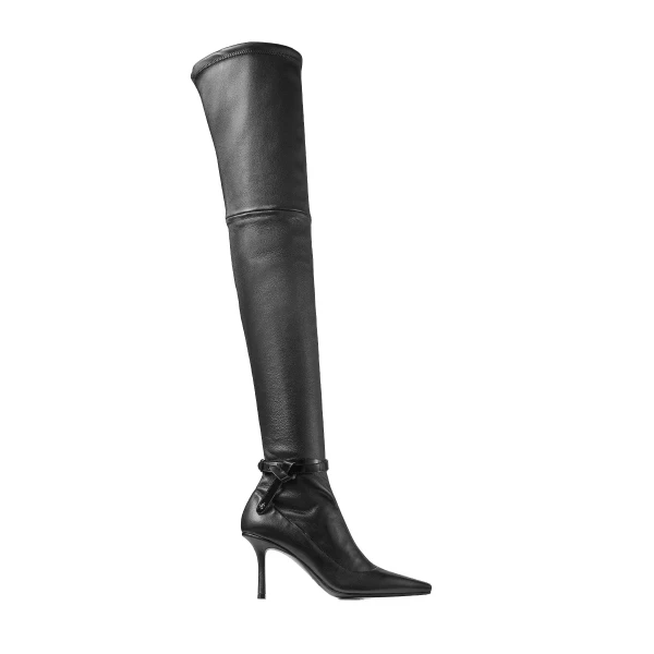 Black Jimmy Choo Camie Over the Knee Boot | Boots