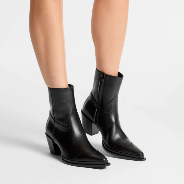 Black Jimmy Choo Cece Ankle Boot 60, view 2 | Boots