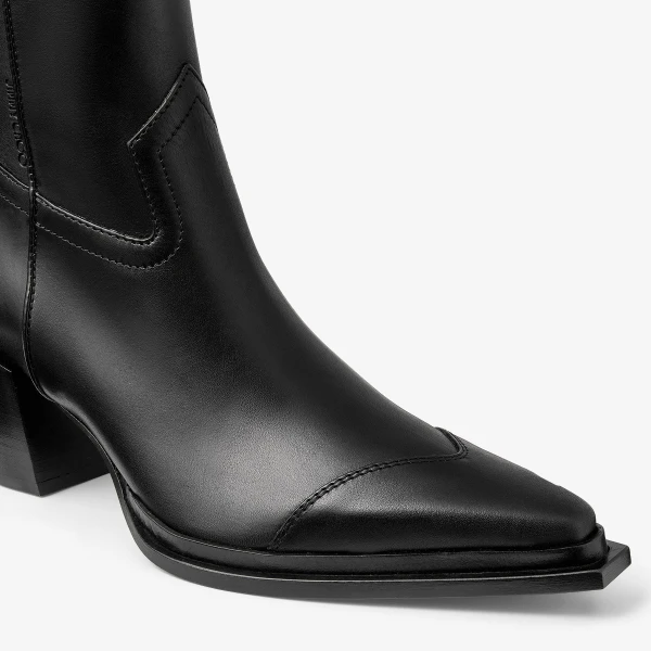 Black Jimmy Choo Cece Ankle Boot 60, view 4 | Boots