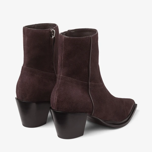 Coffee Jimmy Choo Cece Ankle Boot 60, view 5 | Boots