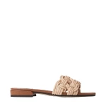 Beige Jimmy Choo Chara Flat | Flip Flops & Slides