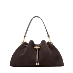 Beige Jimmy Choo Cinch Medium Shoulder Bag | Shoulder & Crossbody Bags