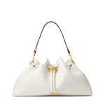 Beige Jimmy Choo Cinch Medium Top Handle Bag | Totes & Top-Handle Bags