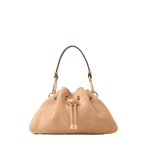 Beige Jimmy Choo Cinch Small Shoulder Bag | Shoulder & Crossbody Bags