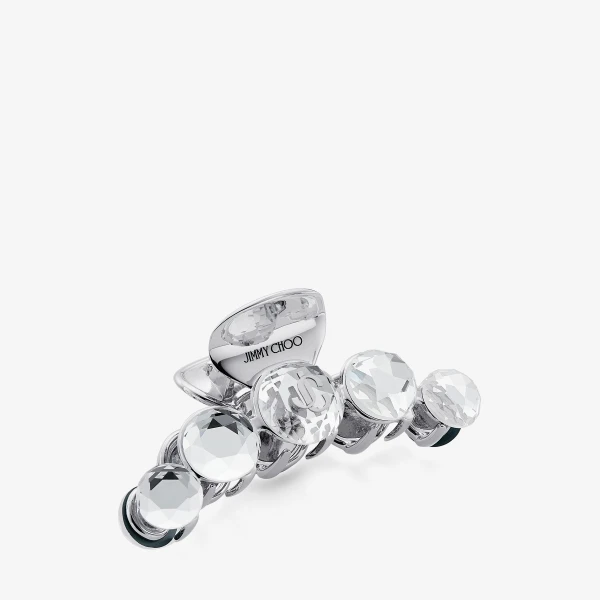 Silver Jimmy Choo Claw Hair Clip, view 2 | Hair Accessories