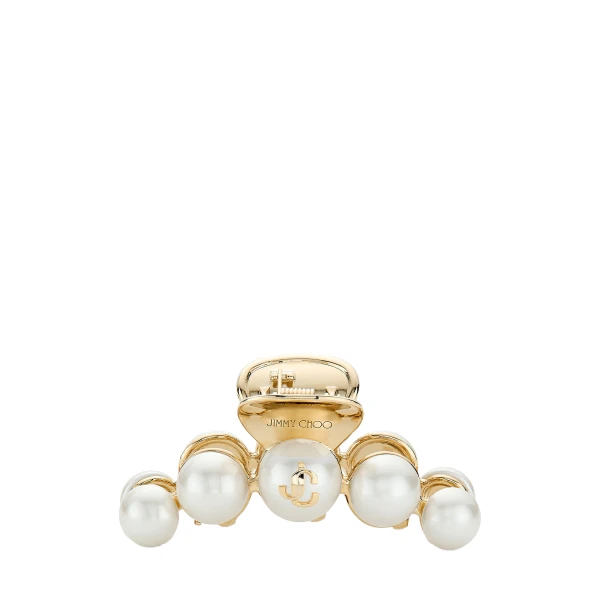 White Jimmy Choo Claw Hair Clip | Hair Accessories