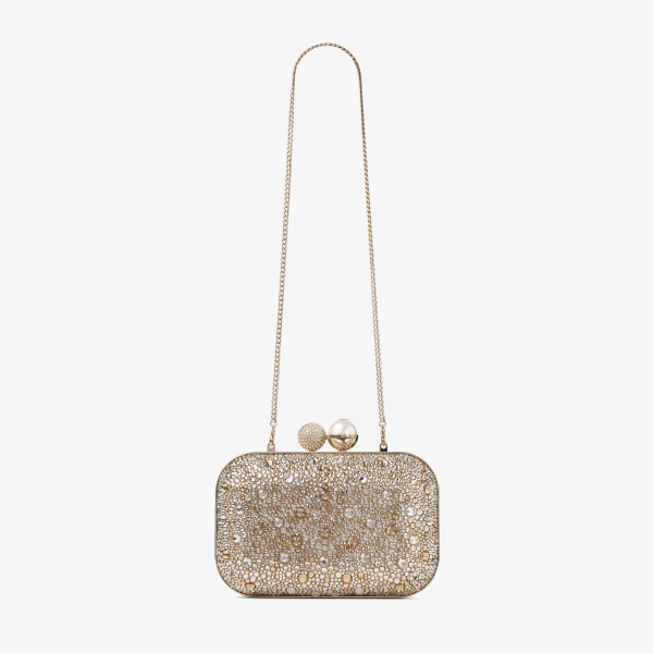 Crystal Mix Jimmy Choo Cloud Clutch Bag, view 6 | Clutch Bags