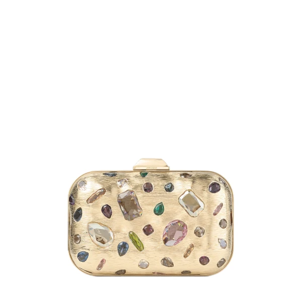 Metallic Jimmy Choo Cloud Clutch Bag | Clutch Bags