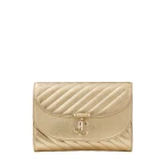 Metallic Jimmy Choo Curve Clutch | Clutch Bags