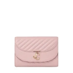 Pink Jimmy Choo Curve Clutch | Clutch Bags