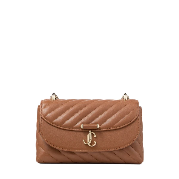 Beige Jimmy Choo Curve Crossbody Small Crossbody Bag | Shoulder & Crossbody Bags