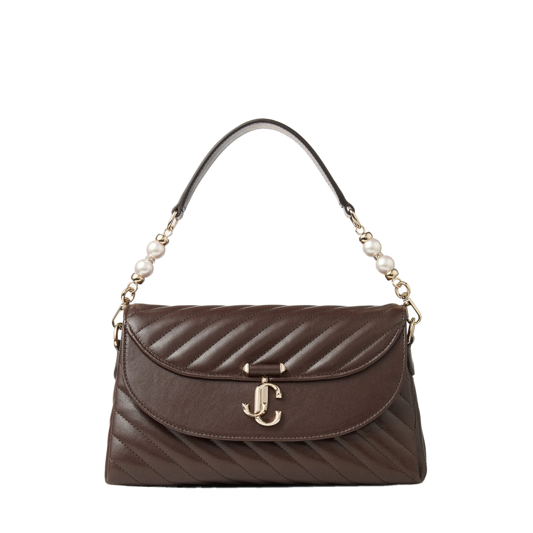 Jimmy Choo Curve Top Handle Top Handle Bag