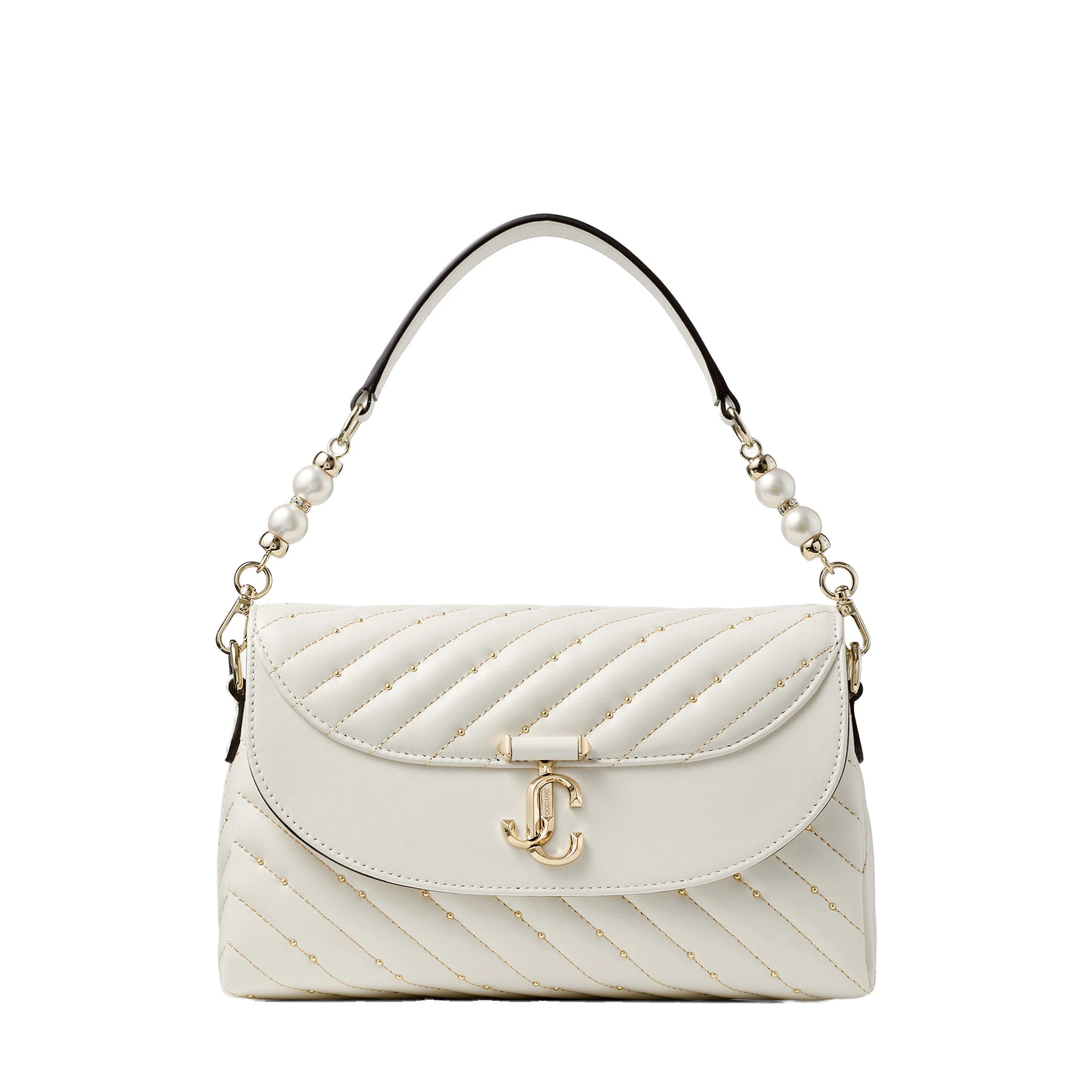 Jimmy Choo Curve Top Handle Top Handle Bag