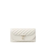 Beige Jimmy Choo Curve Wallet with Chain | Mini Bags