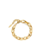 Metallic Jimmy Choo Diamond Chain Bracelet | Bracelets