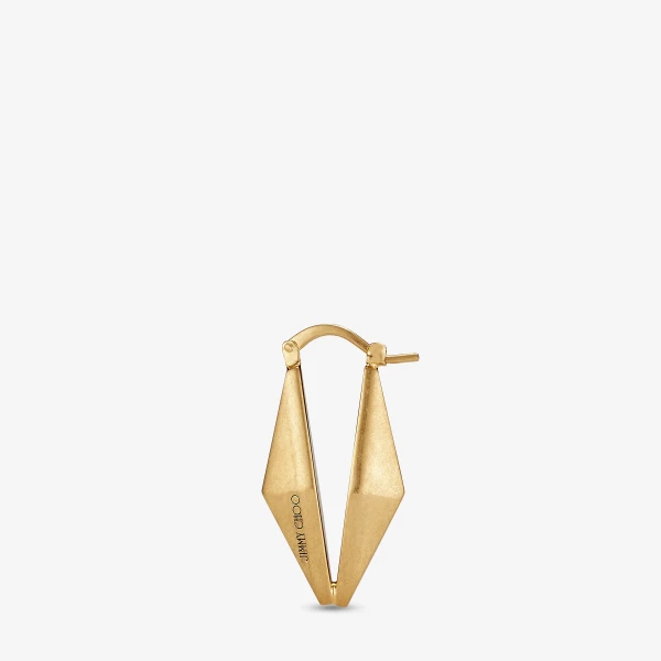 Gold Jimmy Choo Diamond Chain Earring, view 2 | Earrings