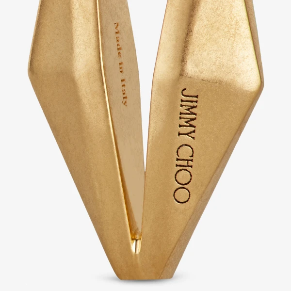 Gold Jimmy Choo Diamond Chain Earring, view 5 | Earrings