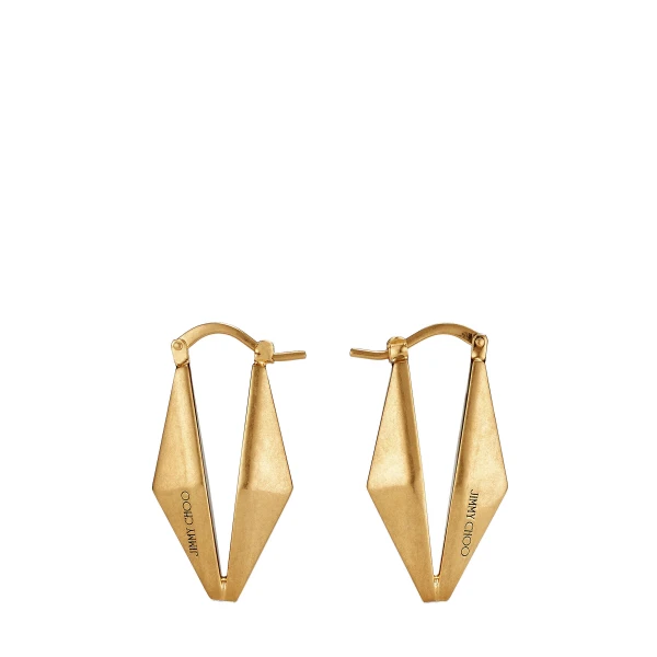 Metallic Jimmy Choo Diamond Chain Earring | Earrings