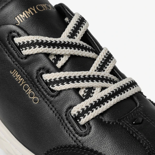 Black Mix Jimmy Choo Diamond Light Flex Trainers, view 4 | Sneakers