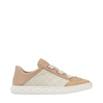 Beige Jimmy Choo Diamond Light Flex Trainers | Sneakers