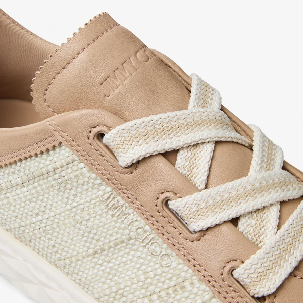 Chai and Natural Jimmy Choo Diamond Light Flex Trainers, view 4 | Sneakers