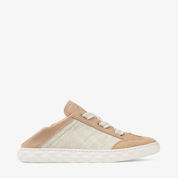 Chai and Natural Jimmy Choo Diamond Light Flex Trainers, view 5 | Sneakers