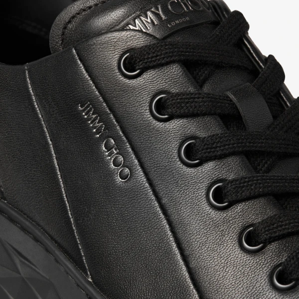 Black Jimmy Choo Diamond Light Maxi Sneakers, view 4 | Sneakers