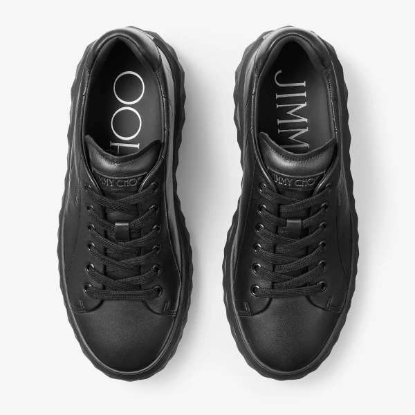 Black Jimmy Choo Diamond Light Maxi Sneakers, view 5 | Sneakers