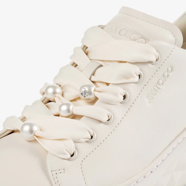 Latte Mix Jimmy Choo Diamond Light Maxi Trainers, view 3 | Sneakers