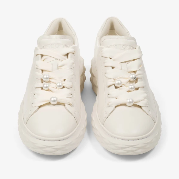 Latte Mix Jimmy Choo Diamond Light Maxi Trainers, view 4 | Sneakers