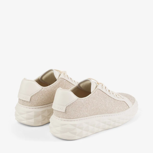 Light Soft Gold and Latte Mix Jimmy Choo Diamond Light Maxi Trainers, view 5 | Sneakers
