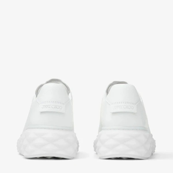 White Jimmy Choo Diamond Light Maxi Trainers, view 6 | Sneakers
