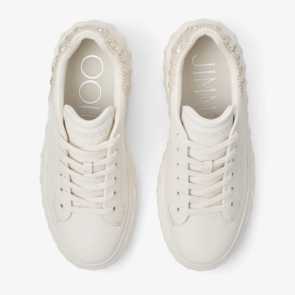 Latte MIX Jimmy Choo Diamond Maxi F II Sneakers, view 5 | Sneakers