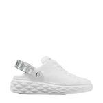 White Jimmy Choo Diamond Sling Trainers | Sneakers
