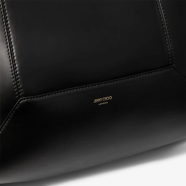 Black Jimmy Choo Diamond Tote Medium, view 4 | Totes & Top-Handle Bags